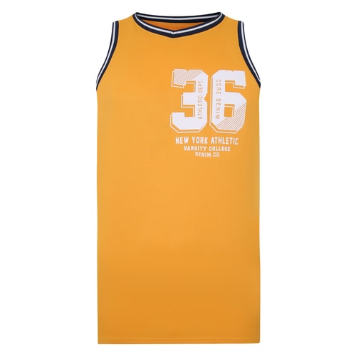 Bigdude Basketball Vest Orange Tall