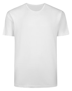 Bigdude Short Sleeve Thermal T-Shirt White