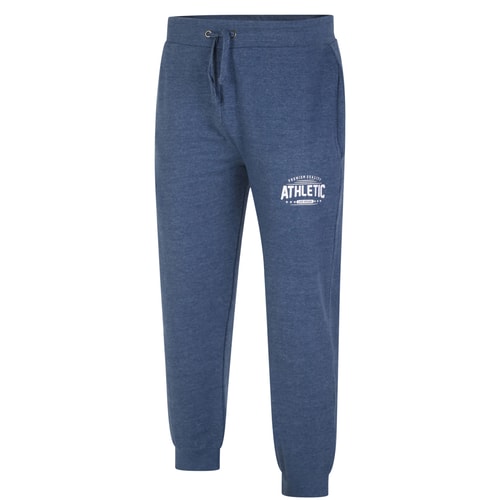 Bigdude Athletic Print Joggers Dark Denim Marl