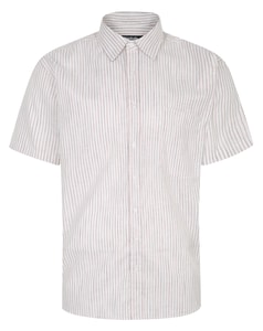 Bigdude Lightweight Summer Shirt Brown Tall