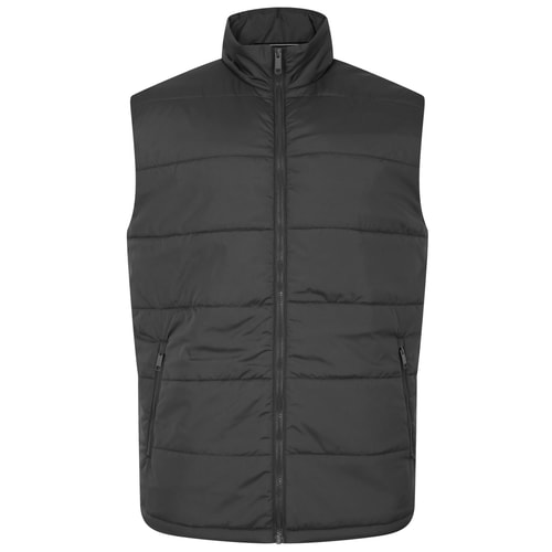 Bigdude Padded Gilet Charcoal