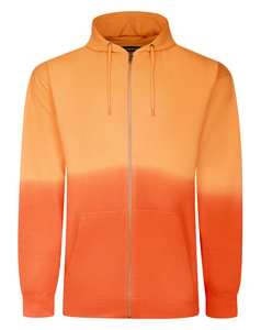 Bigdude Ombre Zip Hoody Apricot