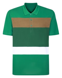 Bigdude Cut And Sew Polo Green