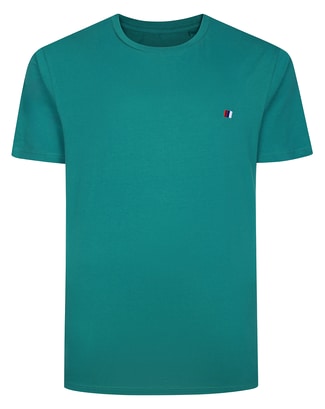 Bigdude Embroidered Logo T-Shirt Teal Tall