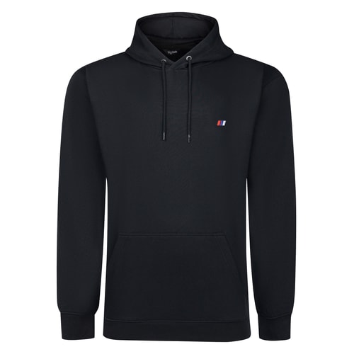 Bigdude Plain Hoody With Logo Black
