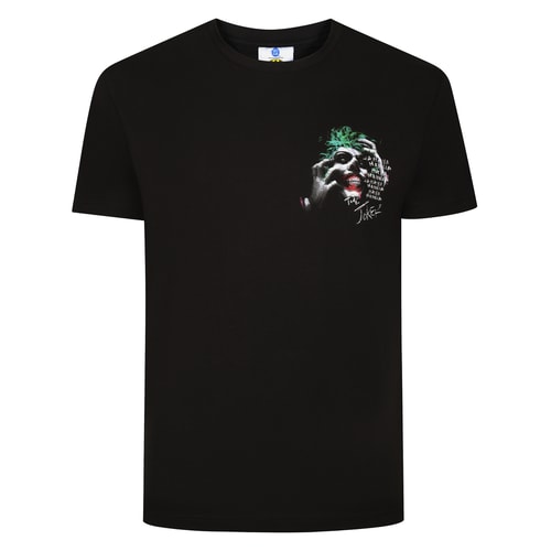 Bigdude Official Licensed Joker T-Shirt Black
