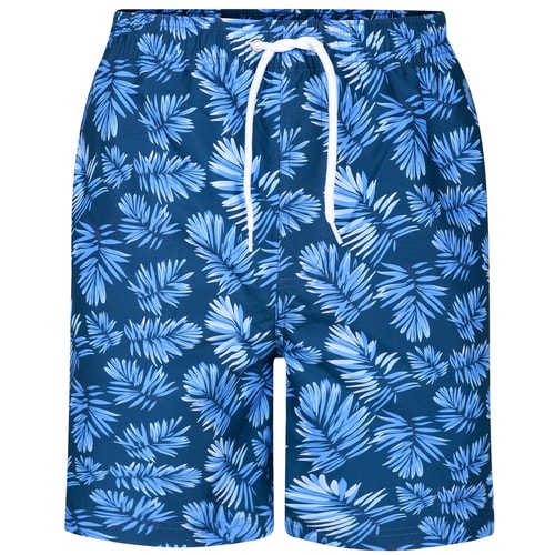 Bigdude Floral Swim Shorts Navy