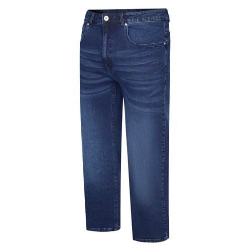 Bigdude Washed Stretch Jeans Dark Blue Wash