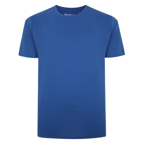 Bigdude Plain T-Shirt Deep Blue