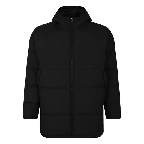 Bigdude Warm Puffer Jacket Black
