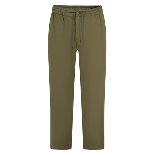 Bigdude Elasticated Waist Rugby Trousers Khaki