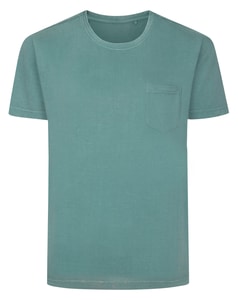 Bigdude Garment Dyed T-Shirt Green Tall
