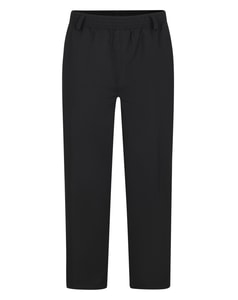 Bigdude Elasticated Waist Formal Trousers Black