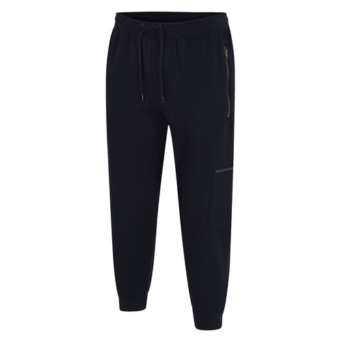 Bigdude Zipped Cargo Utility Joggers Navy