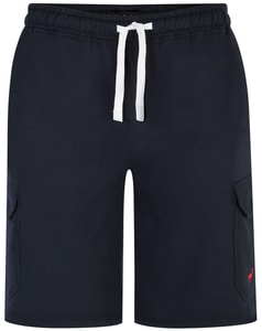 Bigdude Fleece Cargo Shorts Navy