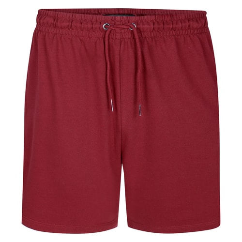 Bigdude Loop Back Jogger Shorts Burgundy