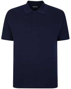 Bigdude Plain Polo Shirt- Navy