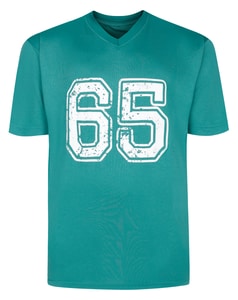Bigdude Print Hockey Jersey Teal