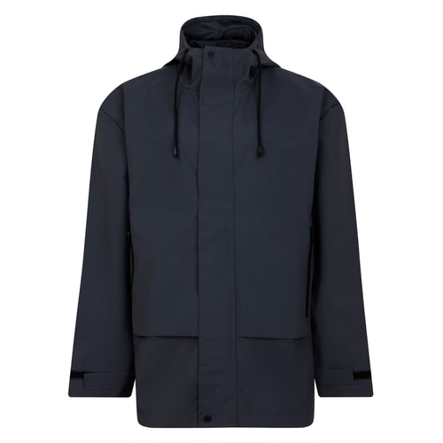 Bigdude Showerproof Hooded Anorak Charcoal