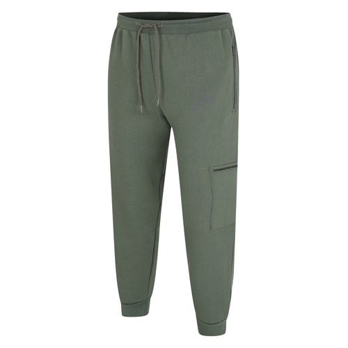 Bigdude Zipped Cargo Utility Joggers Sage Green