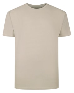 Bigdude Textured T-Shirt Stone