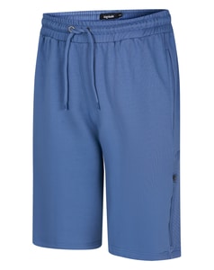 Bigdude Side Panel Fleece Shorts Dusty Blue