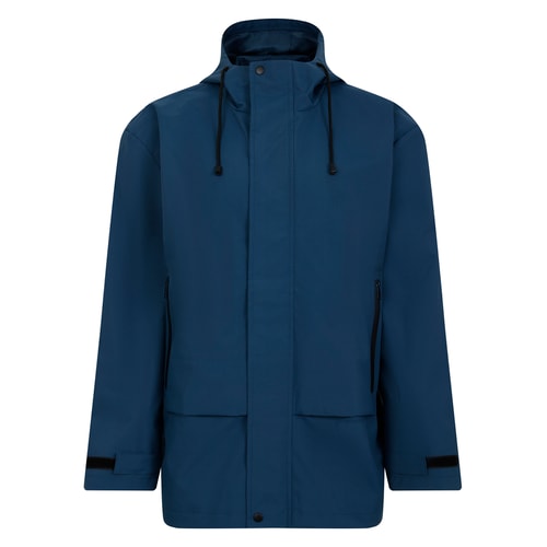 Bigdude Showerproof Hooded Anorak Pacific Blue