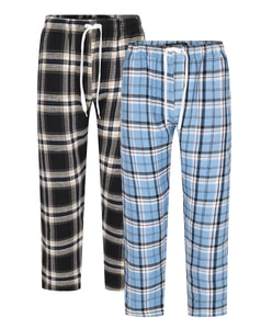 Bigdude Woven Waffle PJ Pants Twin Pack Blue