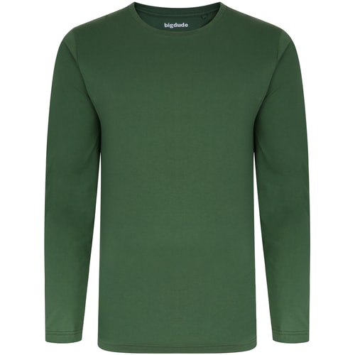 Bigdude Long Sleeve T-Shirt Deep Green