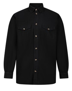 Bigdude Denim Shirt Black