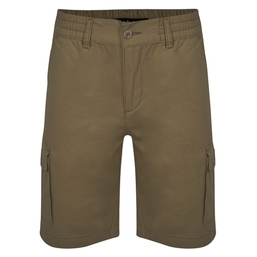 Bigdude Elasticated Waist Cargo Shorts Khaki