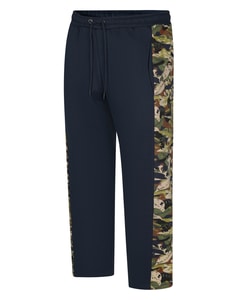 Bigdude Leaf Camo Print Joggers Navy/Camo