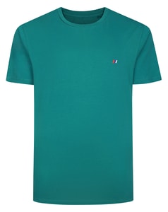 Bigdude Embroidered Logo T-Shirt Teal
