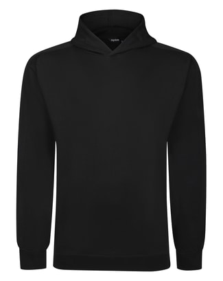 Bigdude Lightweight Jersey Hoody Black