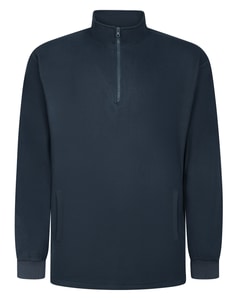 Bigdude 1/2 Zip Fleece Jumper Navy