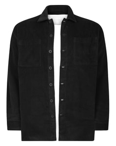 Bigdude Corduroy Shacket Black