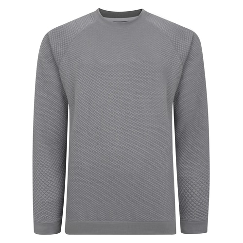 Bigdude Textured Jumper Slate