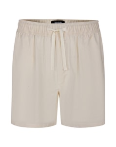 Bigdude Linen Mix Shorts Cream