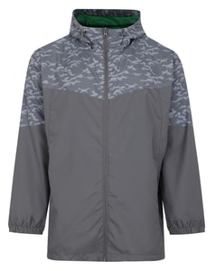 Bigdude Lightweight Camo Jacket Charcoal