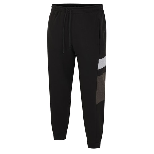 Bigdude Joggers With Side Stripe Black
