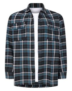 Bigdude Heavy Oxford Overshirt Teal