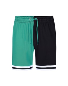 Bigdude Spliced Loopback Shorts Teal/Black