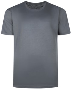 Bigdude Space Yarn Gym T-Shirt Charcoal Marl