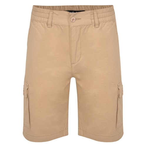 Bigdude Elasticated Waist Cargo Shorts Sand