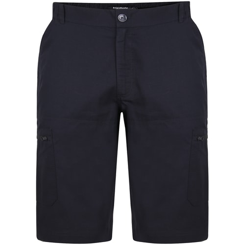Bigdude Rip Stop Cargo Shorts Black