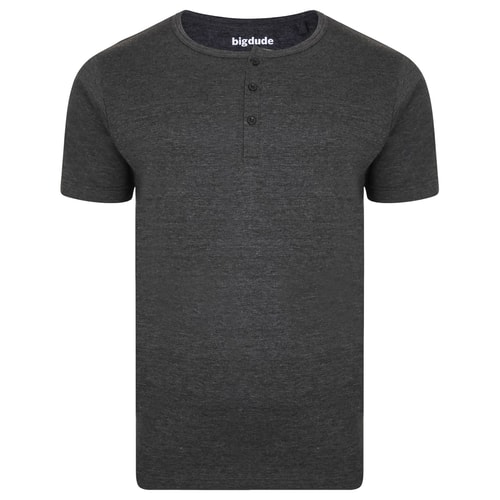 Bigdude Grandad T-Shirt Black Marl