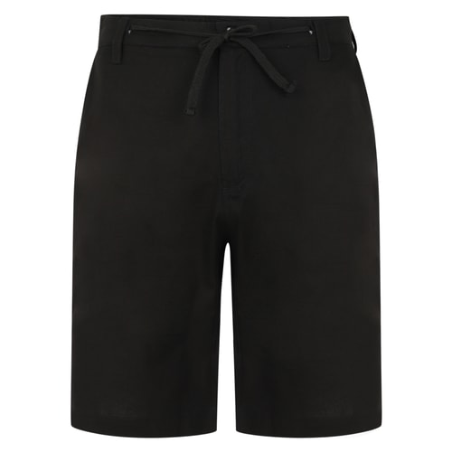 Bigdude Linen Shorts Black