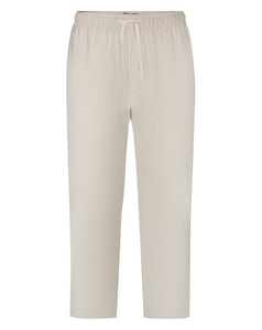 Bigdude Linen Mix Trousers Cream