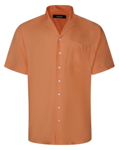 Bigdude Relaxed Collar Rayon Shirt Apricot