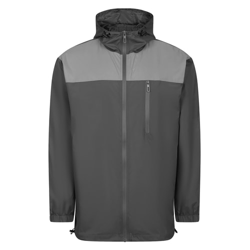Bigdude Showerproof Windbreaker Jacket Charcoal/Grey